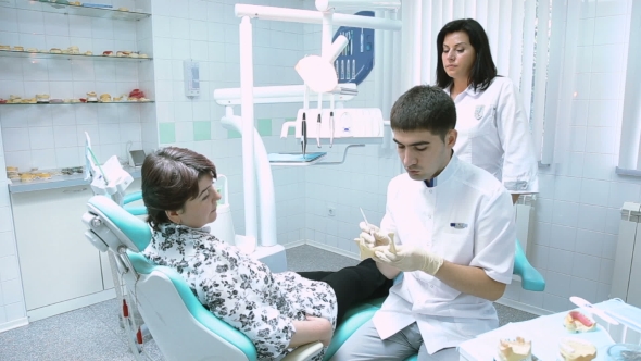 Patient At The Dentist