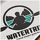 Water Trip Kayak Logo - GraphicRiver Item for Sale