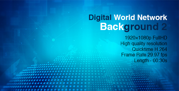Digital World Network Background 2