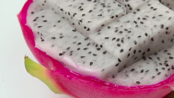 Dragon fruit is a unique fruit that is high in fiber.