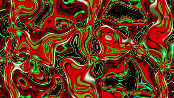 Abstract Colorful Texture Liquid Marble Motion Background Animated Fluid