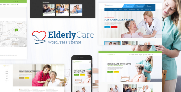 Elderly Care - Senior Care WordPress Theme
