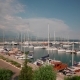 Sailing Boats And Yachts In a Marina In a Windy Summer Day. , - VideoHive Item for Sale