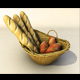 Bread Basket - 3DOcean Item for Sale