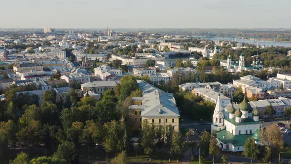 Aerial View of Yaroslavl