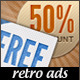 Web Banner Ads - Retro Marketing - GraphicRiver Item for Sale
