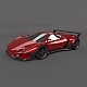 Arrowon racing car concept - 3DOcean Item for Sale