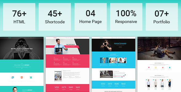 Intensy - Multipurpose HTML Template