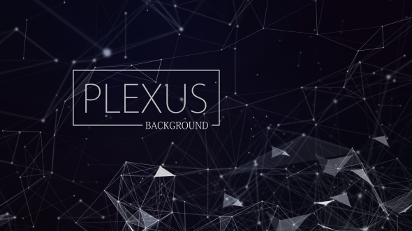 Dark Plexus Network Background