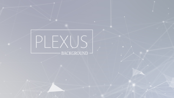 Clean Plexus Network Background