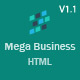 Mega Business - Corporate, Business,  HTML5 Template - ThemeForest Item for Sale