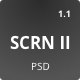 SCRN II - Creative PSD Template - ThemeForest Item for Sale
