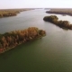 River In Autumn, Aerial View By Drone - VideoHive Item for Sale