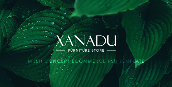 Xanadu – Multi Concept eCommerce PSD Template