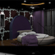 Trendy Bedroom interior 162 - 3DOcean Item for Sale