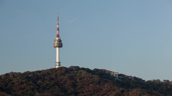 Freestanding Tower in Seoul, South Korea