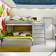 Modern Kids bedroom 171 - 3DOcean Item for Sale