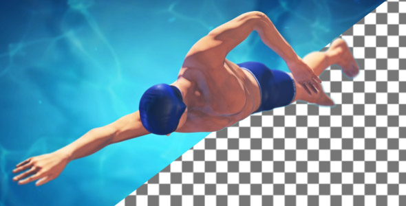 Classic Swimming Animation