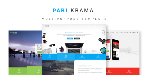 Parikrama - One Page Multipurpose Template