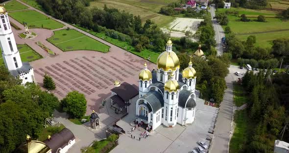 Zarvanytsia Spiritual Center of the Greek Catholic Church in Ternopil Region Ukraine