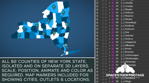 New York Map Kit