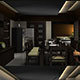 Realistic Dining room 179 - 3DOcean Item for Sale