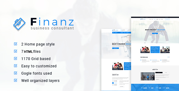 Finanz - Business HTML Template