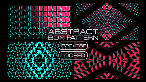 Abstract Box Pattern VJ Pack