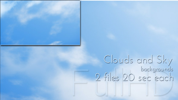 Clouds and Blue Sky alt