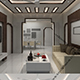 Realistic Living Room 192 - 3DOcean Item for Sale