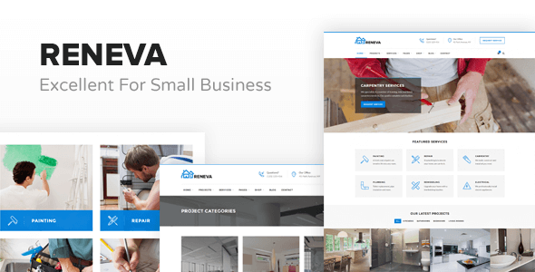 Reneva -  Small Business HTML Template