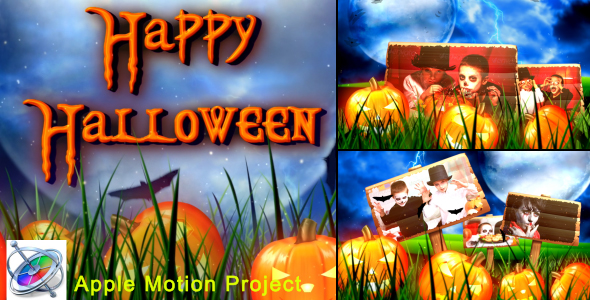 Halloween - Apple Motion