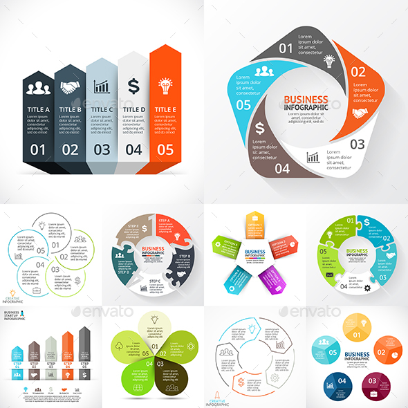 Infographic Templates from GraphicRiver