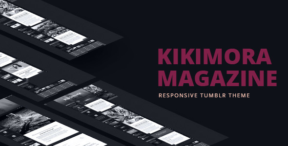 Magazyn Kikimora - Responsive Tumblr Theme