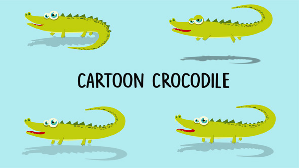 Cartoon Crocodile