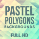 Pastel Polygons Background Pack - VideoHive Item for Sale