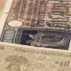 Third Reich Nazi Banknotes 1942 WW2 In Occupied Ukraine, Rotating Background, Loop Ready - VideoHive Item for Sale