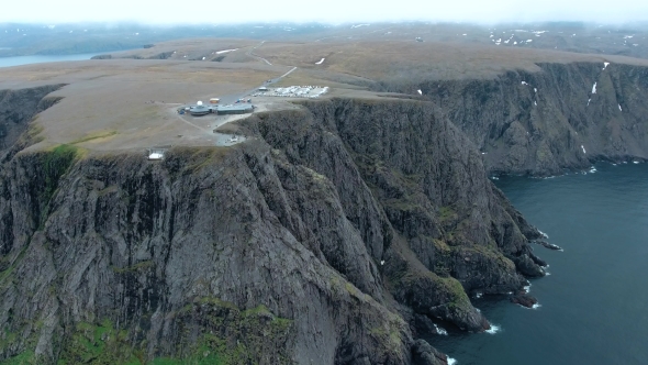 North Cape (Nordkapp) In Northern Norway.