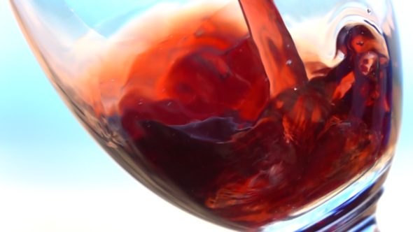 Red Wine Pouring