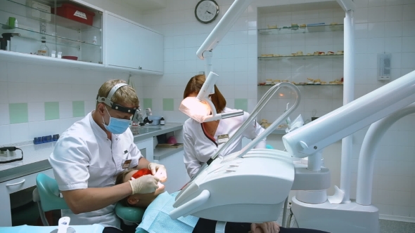 People In The Dental Office