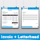 Invoice & LetterHead Bundle - GraphicRiver Item for Sale