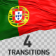 Portugal Flag Transitions - VideoHive Item for Sale