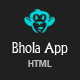 Bhola App - Responsive Landing Page HTML - ThemeForest Item for Sale