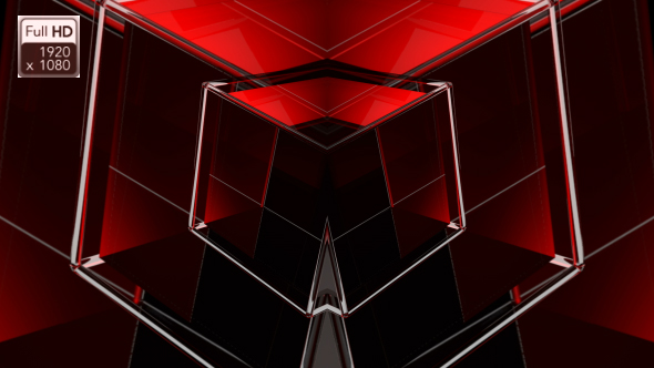 Abstract Red Background