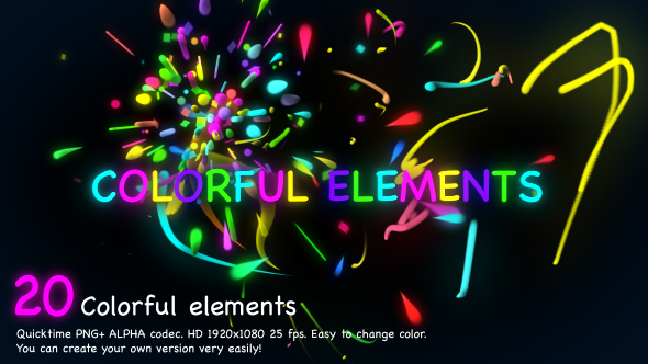 Colorful Elements alt