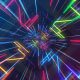 VJ Loop - Colorfull Spline Tunnel - VideoHive Item for Sale