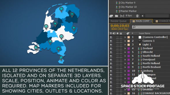 Netherlands Map Kit