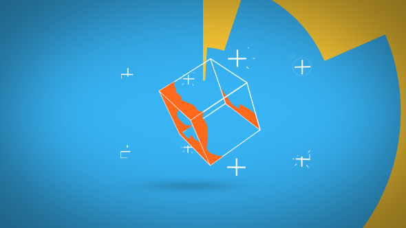 Flat Logo Reveal alt