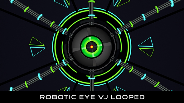 Robotic Eye VJ Looped