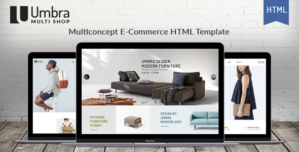 Umbra - Multi Concept e-Commerce HTML Template